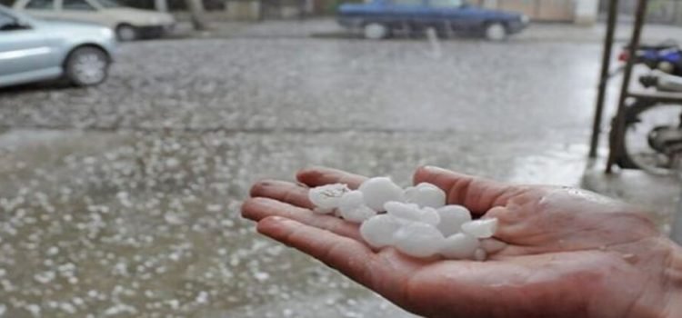 Cae granizo en comunidades rurales Cae granizo en comunidades rurales