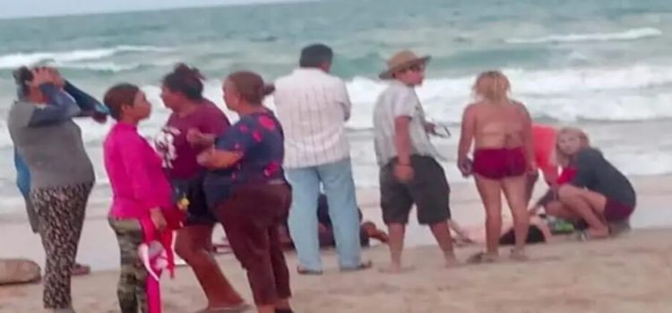 Tragedia en playa de Tamaulipas, tres personas pierden la vida