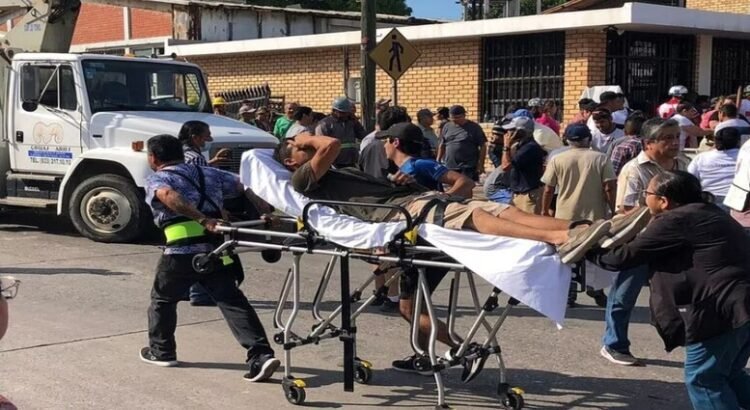 Hasta el momento 11 víctimas por derrumbe en una iglesia de Tamaulipas