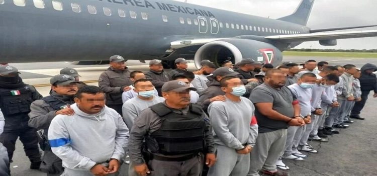 Son trasladadas 67 personas en Tamaulipas a Centros Federales de Readaptación Social