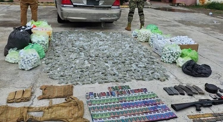 Se desmantela centro de grupo delictivo en Nuevo Progreso, Tamaulipas