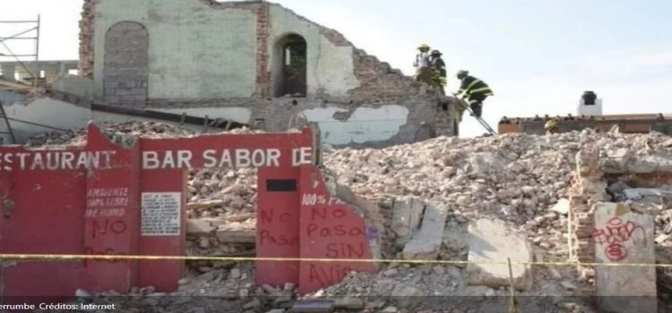 Un derrumbe de edificio deja 2 muertos y 4 heridos en Tampico