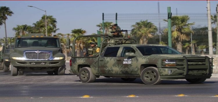 Grupo delictivo choca contra convoy militar en Tamaulipas