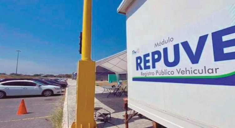 Más de 21 millones de pesos genera repuve en Nuevo Laredo