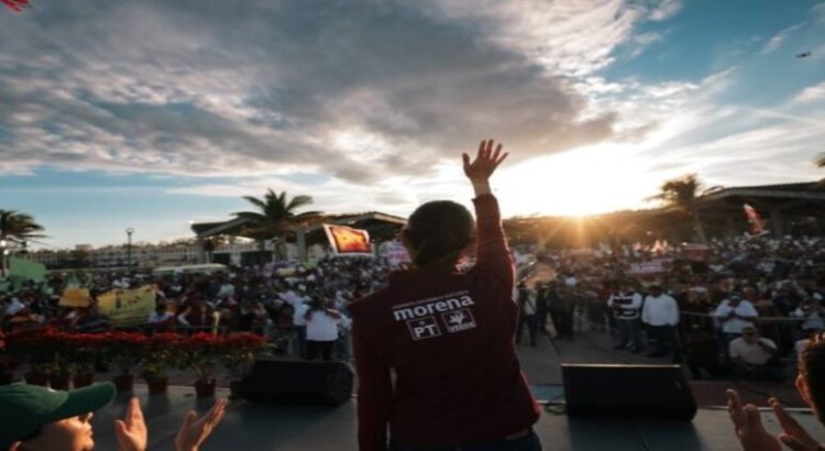 Sheinbaum en su visita promete que no dejar atrás a Tamaulipas