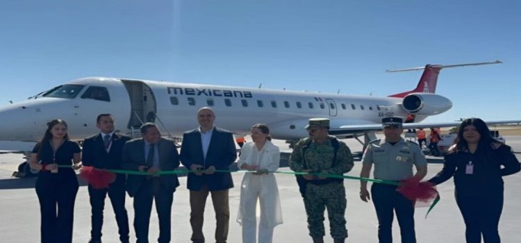 Aerolínea Mexicana inaugura operaciones en aeropuerto de Nuevo Laredo