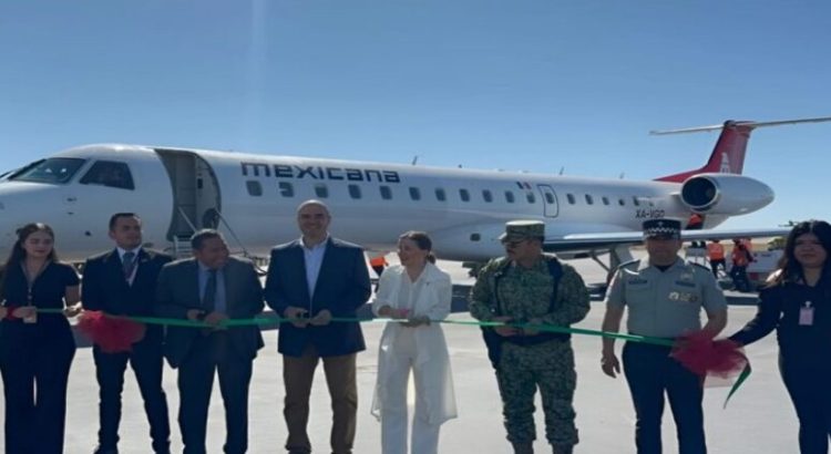 Aerolínea Mexicana inaugura operaciones en aeropuerto de Nuevo Laredo