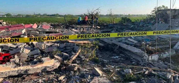 La fiscalía de Tamaulipas investiga explosión en fraccionamiento de Valle Hermoso