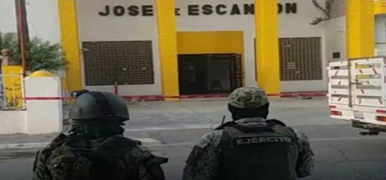 Encuentran una granada en la entrada de la Preparatoria José de Escandón en Reynosa