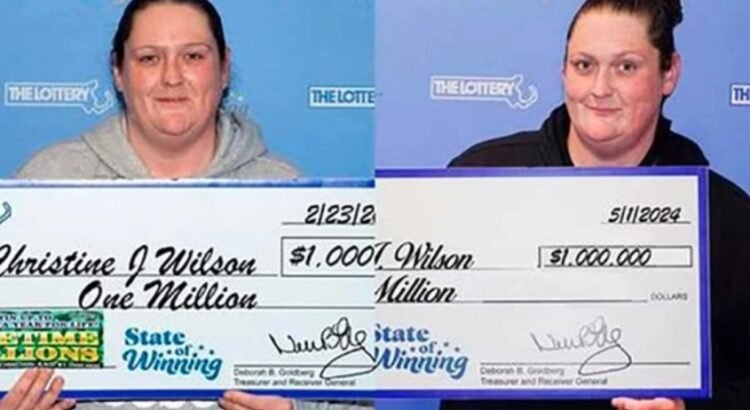 La Reina de la suerte: Christine Wilson golpea dos veces en la lotería