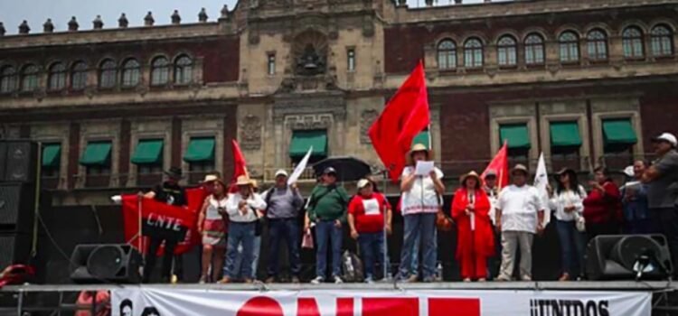 «Insuficiente e insatisfactorio» el aumento salarial a maestros: CNTE