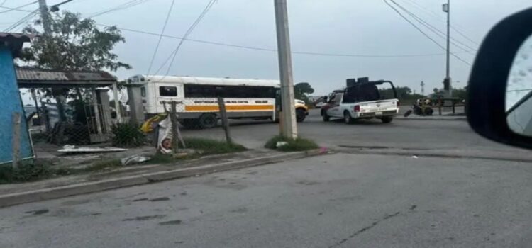 Se reportaron varios bloqueos en diversos puntos de Matamoros