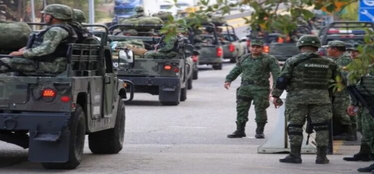 Llega otro contingente de militares a la frontera de Tamaulipas