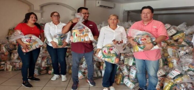 Los municipios más vulnerables del estado Tamaulipas reciben los refuerzos en apoyos de alimentarios