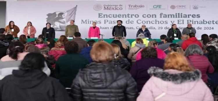 Se da la primera reunión de Sheinbaum con las familias de los mineros en Coahuila