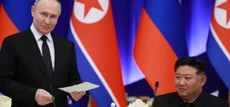 Rusia y Corea del Norte oficializan firma de tratado de defensa mutua