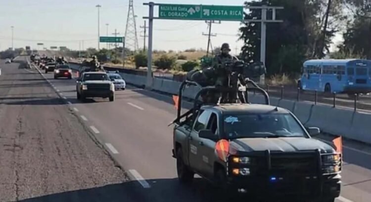 Llegan 300 elementos del Ejército para reforzar la seguridad en Culiacán