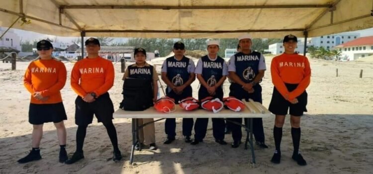 El Operativo Salvavidas Invierno 2024 da el inicio en las playas de Tamaulipas