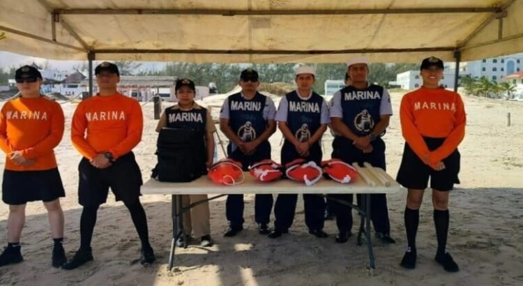El Operativo Salvavidas Invierno 2024 da el inicio en las playas de Tamaulipas