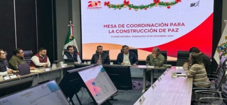 El gobernador Américo Villarreal instruye reforzar operativos por fiestas navideñas en Tamaulipas