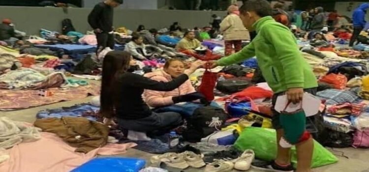 El estado de Tamaulipas atiende a los migrantes que ya no pudieron cruzar a los Estados Unidos
