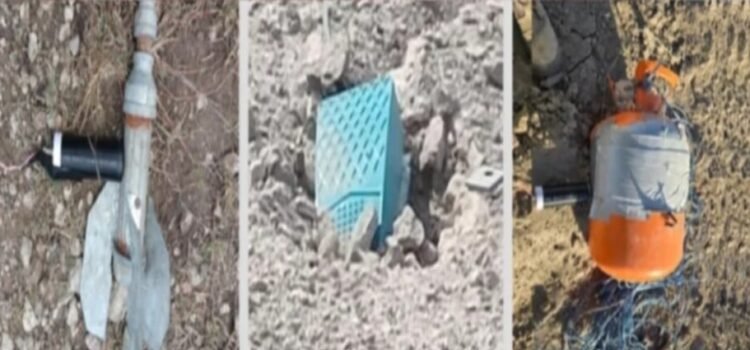 Se alertan por explosivos en vía pública de cuatro municipios del estado de Tamaulipas