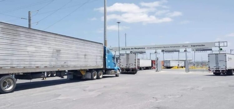 Los cruces internacionales en Tamaulipas quedan paralizados