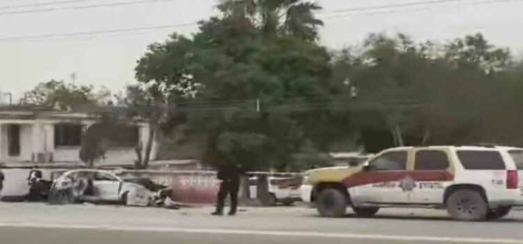 Una balacera deja dos personas sin vida y tres policías heridos en el estado de Tamaulipas