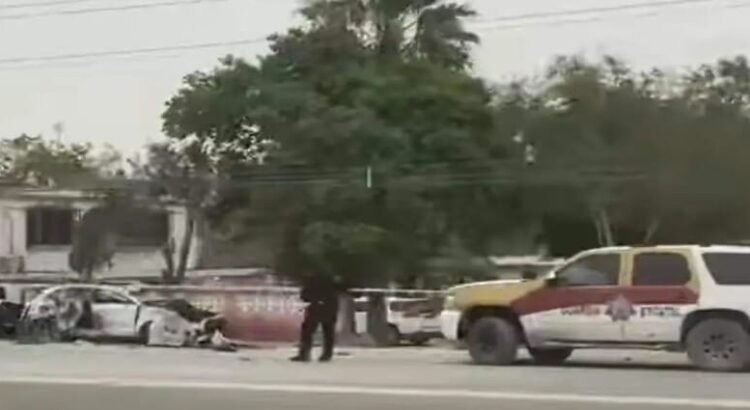 Una balacera deja dos personas sin vida y tres policías heridos en el estado de Tamaulipas