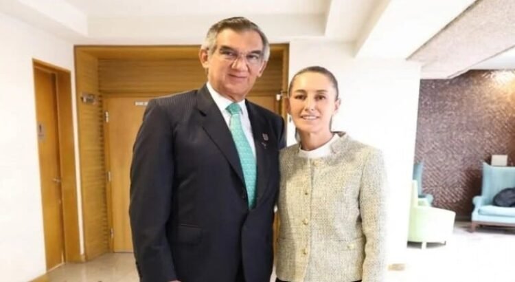 El gobernador de Tamaulipas da el apoyo total a la presidenta Claudia Sheinbaum