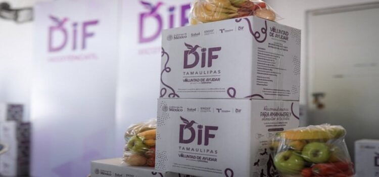 El DIF de Tamaulipas inicia la distribución de más de 66 mil 500 dotaciones alimentarias