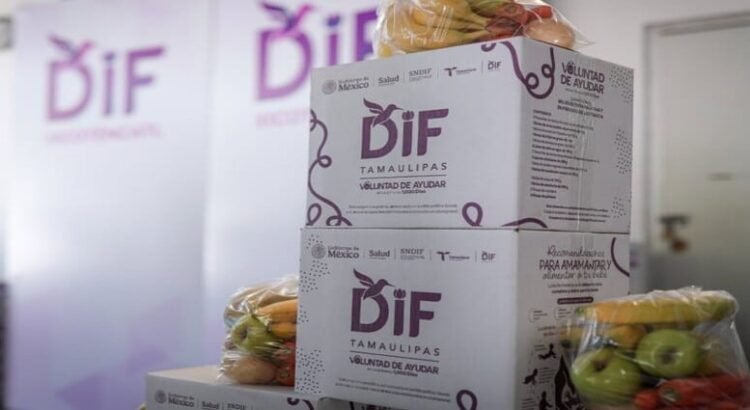 El DIF de Tamaulipas inicia la distribución de más de 66 mil 500 dotaciones alimentarias
