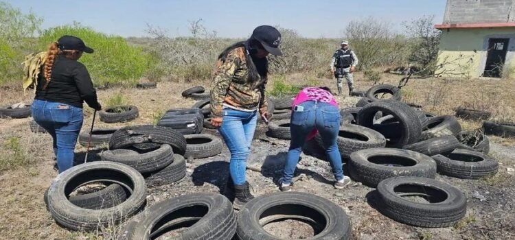 El colectivo Amor por los Desaparecidos localizan restos óseos en Tamaulipas