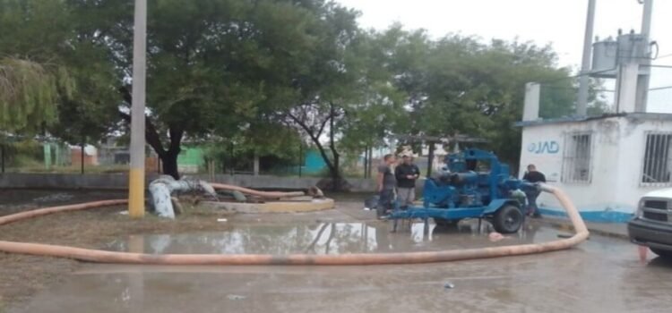 La Conagua atiende las emergencia surgidas por inundaciones en Tamaulipas