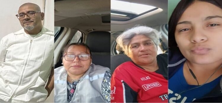 Unas mujeres y un enfermero se reencuentran con sus familiares tras privación de la libertad