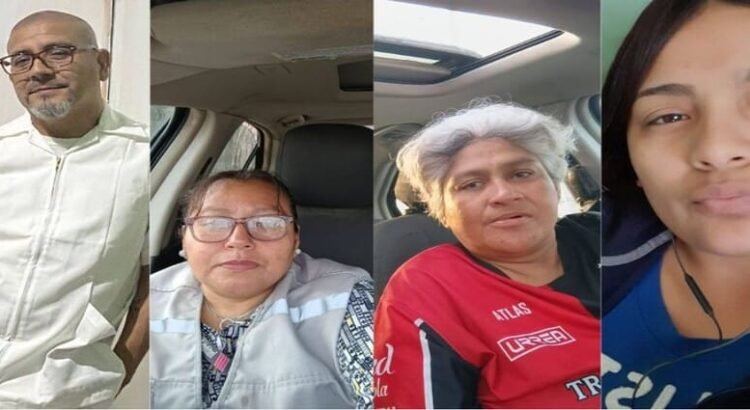 Unas mujeres y un enfermero se reencuentran con sus familiares tras privación de la libertad