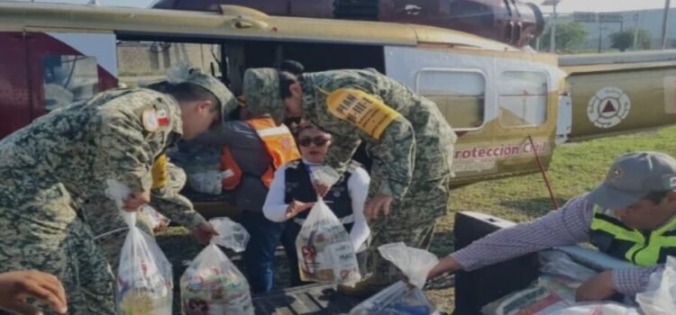 Las autoridades intensifican la entrega de víveres en Tamaulipas tras tormenta ‘Barry’