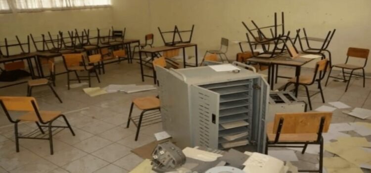 Alrededor de 70 escuelas han sido robadas y vandalizadas en Tamaulipas
