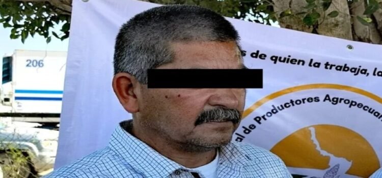 Es detenido el presidente del Frente Agrícola de Tamaulipas
