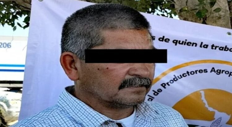 Es detenido el presidente del Frente Agrícola de Tamaulipas