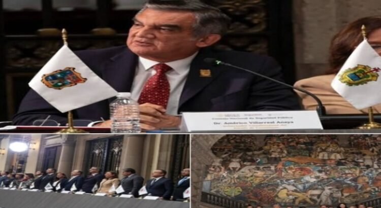 El gobernador Américo Villarreal pide a Consejo Nacional de Seguridad atacar extorsiones