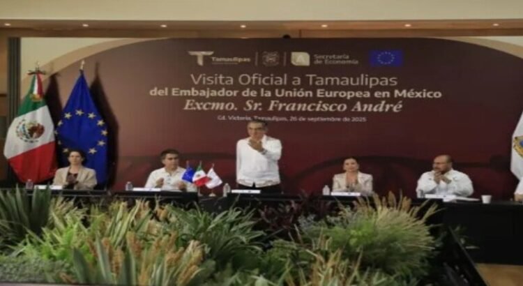 El embajador de la Unión Europea destaca las condiciones de seguridad en Tamaulipas