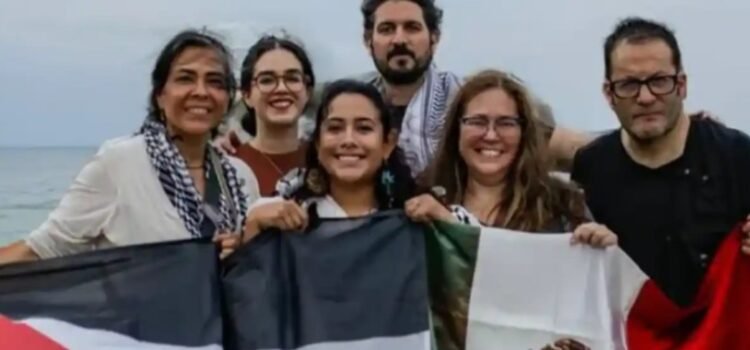Detenidos en Israel seis mexicanos participantes en la flotilla Sumud