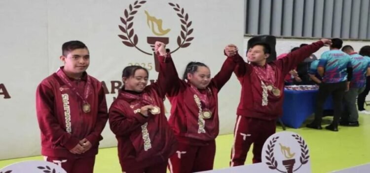 Continúa la suma histórica de medallas para el estado de Tamaulipas en Paralimpiada Nacional 2025