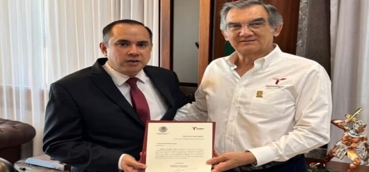 El gobernador Américo Villarreal designa a Carlos Irán Ramírez como nuevo secretario de Finanzas de Tamaulipas