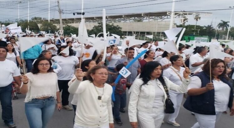 Una marcha de católicos en Ciudad Victoria, exigen seguridad y alto a las desapariciones Una marcha de católicos en Ciudad Victoria, exigen seguridad y alto a las desapariciones
